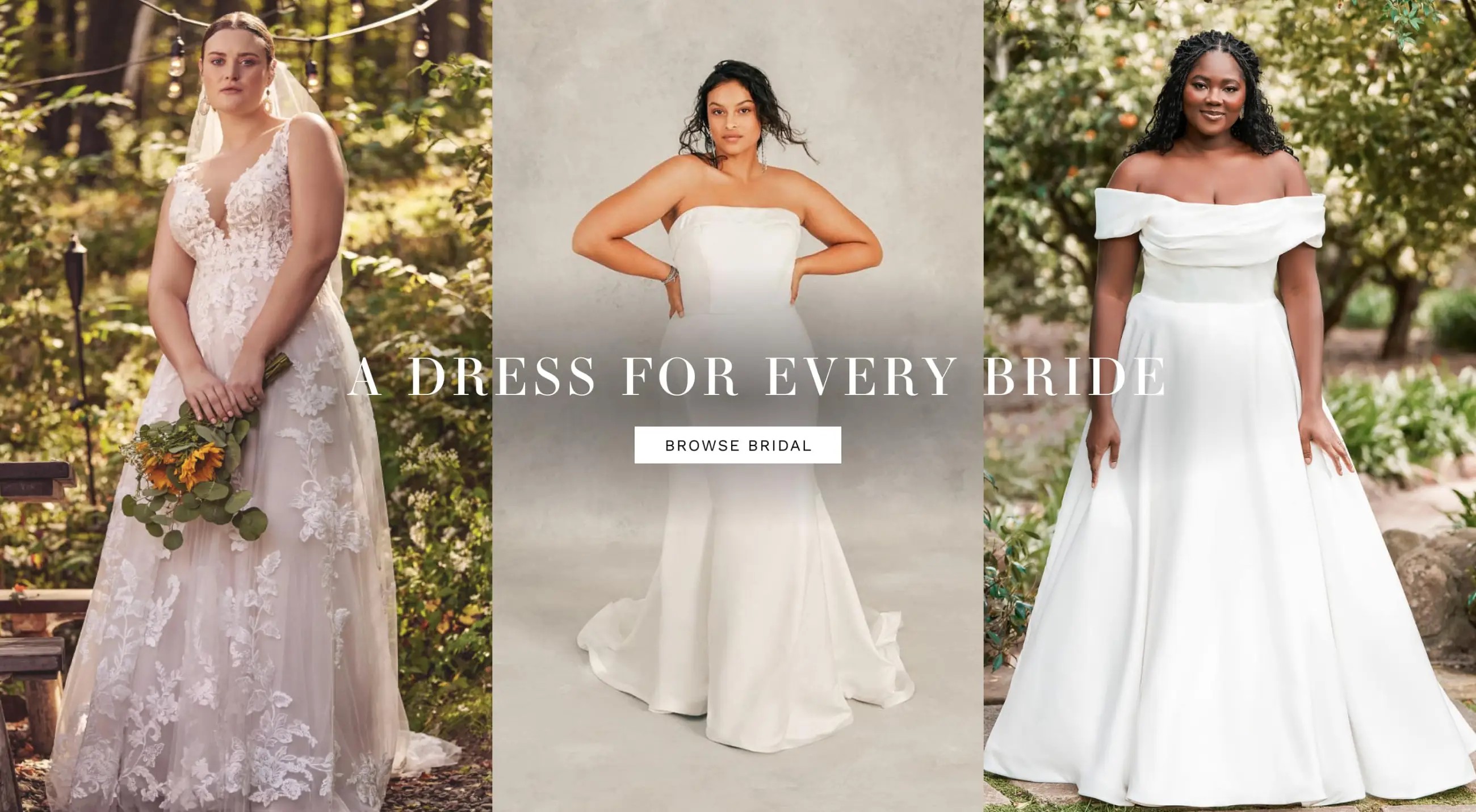 A Dress For Every Bride Desktop Banner