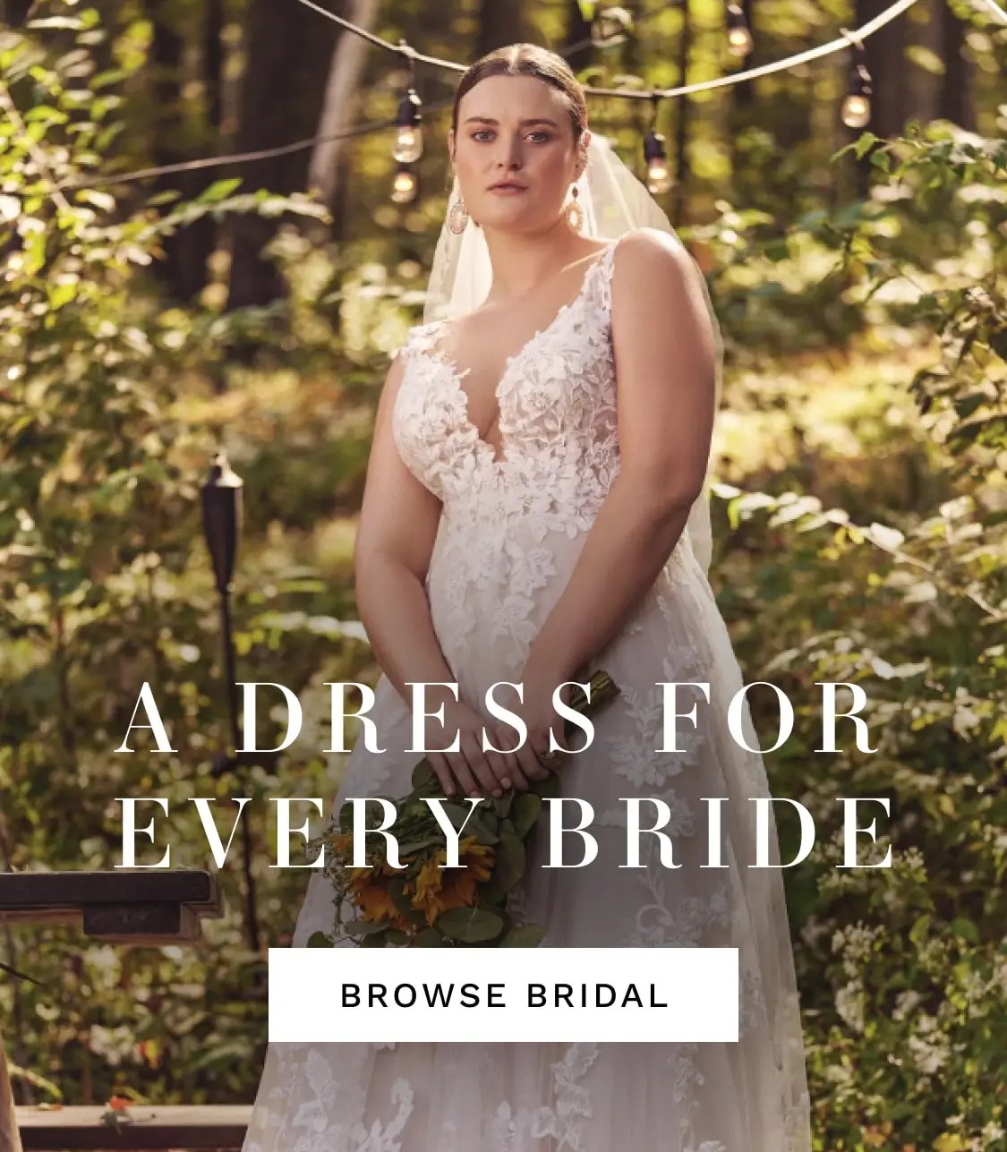 A Dress For Every Bride Mobile Banner